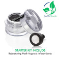 Private Custom Moisturizing Anti-Aging Dead Sea Mud Magnetic Facial Mask Kit